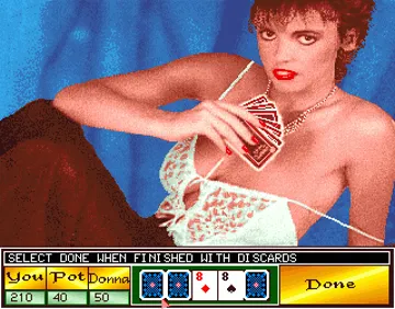 Strip Poker II+ screen shot game playing